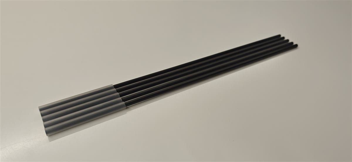 Varilla de fibra de carbono compatible con vareadora Oleomac